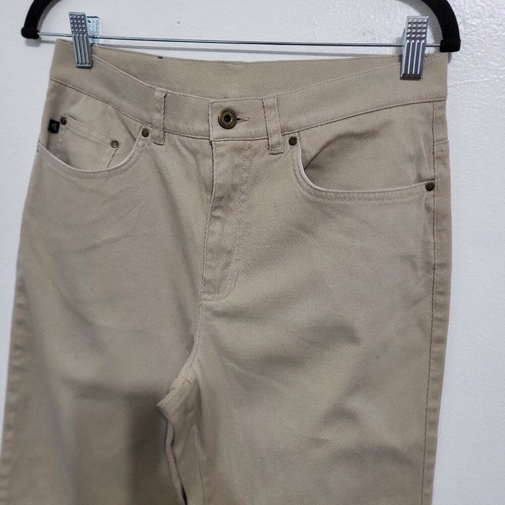 LAUREN RALPH  PANTS SIZE 4 99% COTTON COLOR TAN